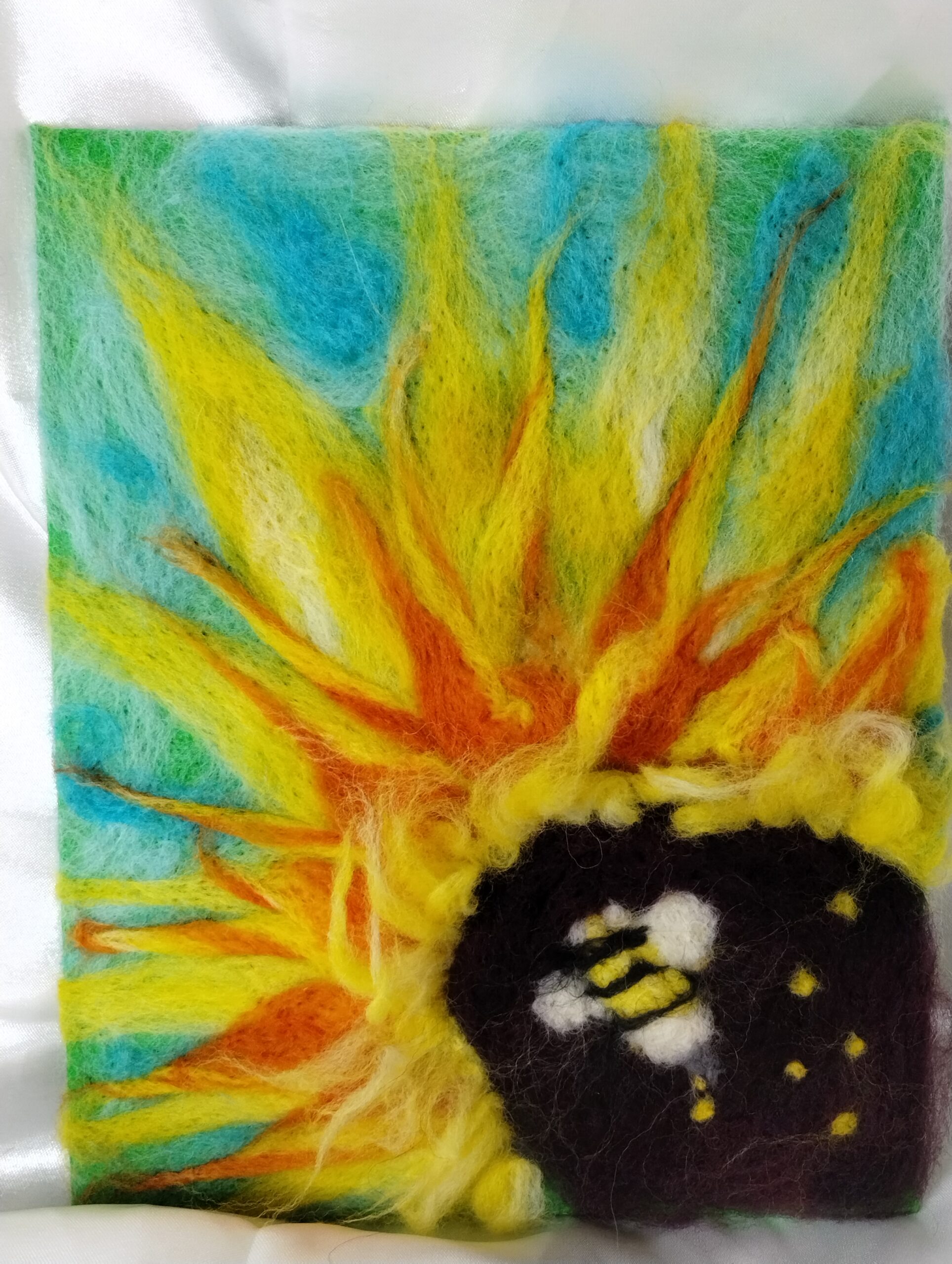 Needle Felt Sunflower